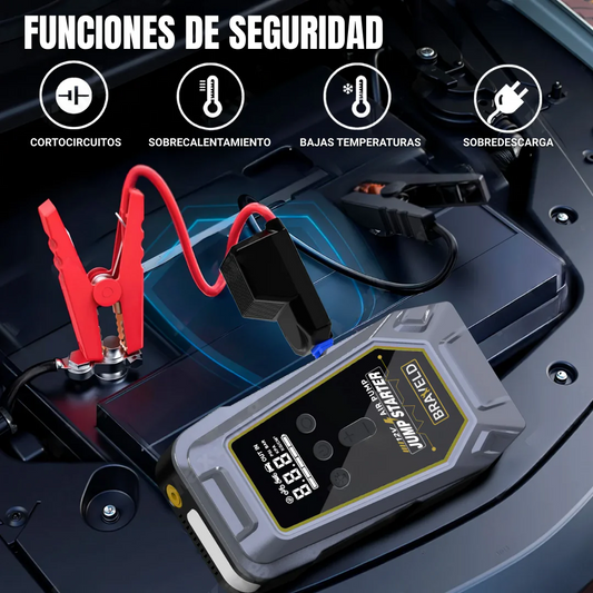 ARRANCADOR + COMPRESOR 4 EN 1